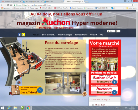 Site web